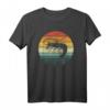 Shrimp Animal Sunset Retro Vintage 70s T-Shirt - Fun Nature Lover Apparel for Holidays & Gifts