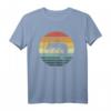 Shrimp Animal Sunset Retro Vintage 70s T-Shirt - Fun Nature Lover Apparel for Holidays & Gifts