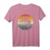 Shrimp Animal Sunset Retro Vintage 70s T-Shirt - Fun Nature Lover Apparel for Holidays & Gifts