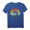 Shrimp Animal Sunset Retro Vintage 70s T-Shirt - Fun Nature Lover Apparel for Holidays & Gifts