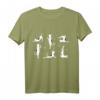 Katzen in Yoga Posen - Lustiges T-Shirt für Katzenliebhaber, Yoga- und Meditationsfans, perfekte Geschenkidee für Weihnachten & Geburtstag
