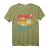 Retro Natur T-Shirt für Outdoor und Wandern - Bequemes, klassisch geschnittenes Design für Naturliebhaber und Bergfans