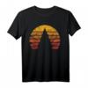Vintage Baum T-Shirt - Nadelbaum Wald Natur Geschenk für Natur- und Wandernfans