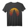 Vintage Baum T-Shirt - Nadelbaum Wald Natur Geschenk für Natur- und Wandernfans
