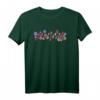 Gekritzelte bunte Blumen T-Shirt - Einzigartiges Geschenk für Geburtstag & Weihnachten, Kreatives Blumen Design