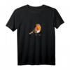 Vogel Rotkehlchen T-Shirt – Geschenkidee für Vogelbeobachter, Ornithologen & Naturschützer zum Geburtstag oder Weihnachten