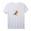 Vogel Rotkehlchen T-Shirt – Geschenkidee für Vogelbeobachter, Ornithologen & Naturschützer zum Geburtstag oder Weihnachten
