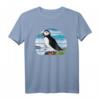 Papageitaucher Vogel T-Shirt für Vogelliebhaber, Ornithologen & Biologen – Perfektes Geschenk für Naturschützer und Vogelbeobachter