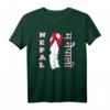 Ma Nepali T Shirt mit Nepali Flag und Karte – Kulturelles Nepali T-Shirt für Reisen, Partys & als Geschenk
