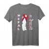 Ma Nepali T Shirt mit Nepali Flag und Karte – Kulturelles Nepali T-Shirt für Reisen, Partys & als Geschenk