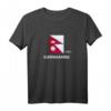 Kathmandu Nepal Trikot T-Shirt - Distressed Flag Shirt als Souvenir für Nepal-Liebhaber und Reisende