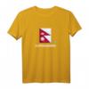 Kathmandu Nepal Trikot T-Shirt - Distressed Flag Shirt als Souvenir für Nepal-Liebhaber und Reisende