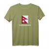 Kathmandu Nepal Trikot T-Shirt - Distressed Flag Shirt als Souvenir für Nepal-Liebhaber und Reisende