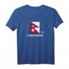 Kathmandu Nepal Trikot T-Shirt - Distressed Flag Shirt als Souvenir für Nepal-Liebhaber und Reisende