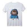 Lustiges Katzen Spruch T-Shirt – Witziges Geschenk für Freunde, Kollegen & Katzenliebhaber mit Humor