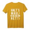 Halt's Maul Ich Bin Voll Nett - Ironisches T-Shirt für Humorvolle Personen, Perfekt zum Geburtstag oder Weihnachten