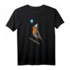 Vogelmotiv Rotkehlchen Geburtstags T-Shirt – Perfektes Geschenk für Vogelfreunde, Ornithologen und Tierliebhaber