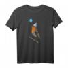 Vogelmotiv Rotkehlchen Geburtstags T-Shirt – Perfektes Geschenk für Vogelfreunde, Ornithologen und Tierliebhaber