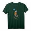 Vogelmotiv Rotkehlchen Geburtstags T-Shirt – Perfektes Geschenk für Vogelfreunde, Ornithologen und Tierliebhaber