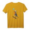 Vogelmotiv Rotkehlchen Geburtstags T-Shirt – Perfektes Geschenk für Vogelfreunde, Ornithologen und Tierliebhaber