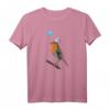 Vogelmotiv Rotkehlchen Geburtstags T-Shirt – Perfektes Geschenk für Vogelfreunde, Ornithologen und Tierliebhaber