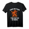 Holland T-Shirt für Niederlande Fans - Amsterdam, Den Haag & Friesland Design, klassisch geschnitten, perfekt als Souvenir oder Geschenk