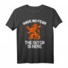 Holland T-Shirt für Niederlande Fans - Amsterdam, Den Haag & Friesland Design, klassisch geschnitten, perfekt als Souvenir oder Geschenk
