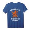Holland T-Shirt für Niederlande Fans - Amsterdam, Den Haag & Friesland Design, klassisch geschnitten, perfekt als Souvenir oder Geschenk