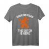 Holland T-Shirt für Niederlande Fans - Amsterdam, Den Haag & Friesland Design, klassisch geschnitten, perfekt als Souvenir oder Geschenk