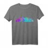 Amsterdam Skyline T-Shirt Niederlande Souvenir Geschenk – Perfektes Reise- und Städtereise-Geschenk für Damen, Herren & Kinder