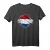 Super Dutch Heritage Stolze Niederlande Wurzeln Flagge T-Shirt – Geschenk für Niederländisch-Stolze und Holland-Liebhaber