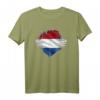 Super Dutch Heritage Stolze Niederlande Wurzeln Flagge T-Shirt – Geschenk für Niederländisch-Stolze und Holland-Liebhaber