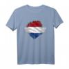 Super Dutch Heritage Stolze Niederlande Wurzeln Flagge T-Shirt – Geschenk für Niederländisch-Stolze und Holland-Liebhaber