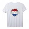 Super Dutch Heritage Stolze Niederlande Wurzeln Flagge T-Shirt – Geschenk für Niederländisch-Stolze und Holland-Liebhaber