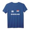 Niederlande Holland EM Fan T-Shirt - Sieger 2021 mit Flagge und Nummer 10 für Fußballfans