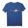 Unisex Herzschlag T-Shirt für Holland Fans – Lustiges Geschenk zu Weihnachten & Geburtstag für Damen, Herren & Kinder