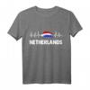 Niederlande T-Shirt Holland Holland T-Shirt Amsterdam Den Haag Friesland Eindhoven Zeeland - Klassisches Design als Souvenir oder Geschenk