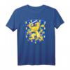 Nassau der Niederlande Wappen T-Shirt - Vintage Mittelalter Kaiserabzeichen, Souvenir für Familie, Prinzen, Könige & Königinnen