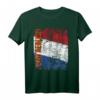 Holland Flagge T-Shirt - Damen, Herren & Kinder, Orange Flagge, Klassisch geschnitten, Doppelt genähter Saum