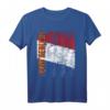 Holland Flagge T-Shirt - Damen, Herren & Kinder, Orange Flagge, Klassisch geschnitten, Doppelt genähter Saum