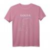 Gouda Niederlande T-Shirt – Klassisches Souvenirshirt mit Stadtsymbolen für Reise- und Niederlande-Liebhaber