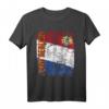NIEDERLANDE Flagge T-Shirt für Damen, Herren & Kinder – Klassisch geschnitten, doppelt genähter Saum