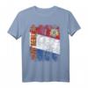 NIEDERLANDE Flagge T-Shirt für Damen, Herren & Kinder – Klassisch geschnitten, doppelt genähter Saum