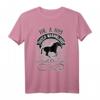 KWPN Niederländisches Warmblut T-Shirt - Herz und Seele Pferdeliebhaber Geschenk für Damen, Herren und Kinder