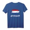 Holland Flagge T-Shirt - Niederlande Fan Geschenk für Urlauber, Freunde und Kulturbegeisterte