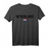 NIEDERLANDE Flagge T-Shirt für Damen, Herren & Kinder – Klassisch geschnitten, doppelt genähter Saum
