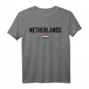 NIEDERLANDE Flagge T-Shirt für Damen, Herren & Kinder – Klassisch geschnitten, doppelt genähter Saum