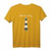 Nieuwe Sluis Leuchtturm Breskens Niederlande T-Shirt – Maritimes Urlaubsmotiv mit Möwen, Strand und Meer für Sommerurlaub und Geschenkideen
