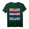 Holland Design T-Shirt mit niederländischer Flagge – Perfekt für Reisen, Amsterdam-Besuche und als Geschenk für Holland-Liebhaber