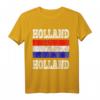 Holland Design T-Shirt mit niederländischer Flagge – Perfekt für Reisen, Amsterdam-Besuche und als Geschenk für Holland-Liebhaber